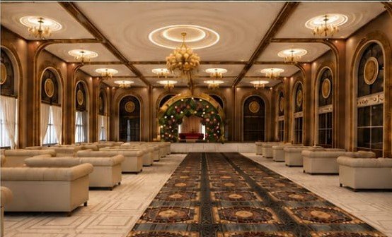 Banquet Hall + Stage at Harsh Resort