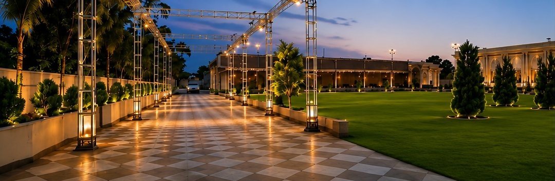Harsh Resort grand entrance, Jaipur